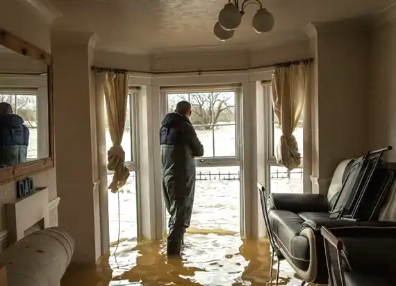 water damage restoration service Hometown